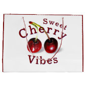 さくらんぼ大抱き枕 ラージペーパーバッグ (裏面)