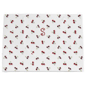 さくらんぼ大抱き枕 ラージペーパーバッグ (正面)