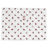 さくらんぼ大抱き枕 ラージペーパーバッグ (裏面)