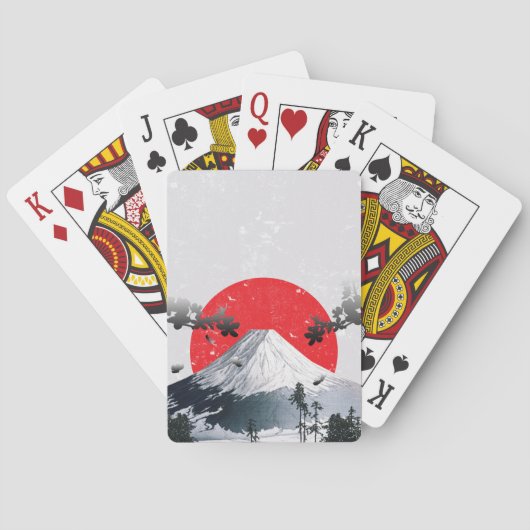 さくらんぼ山富士ジャパン トランプ (裏面)
