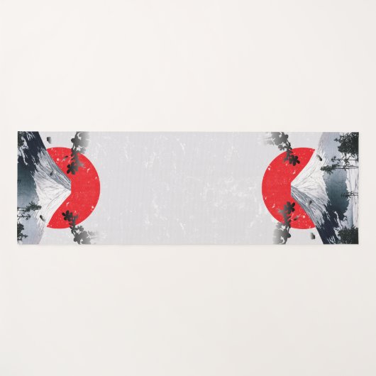 さくらんぼ山富士ジャパン ヨガマット (正面(横))