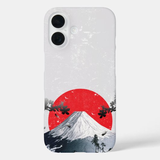 さくらんぼ山富士ジャパン Case-Mate iPhoneケース (裏面)