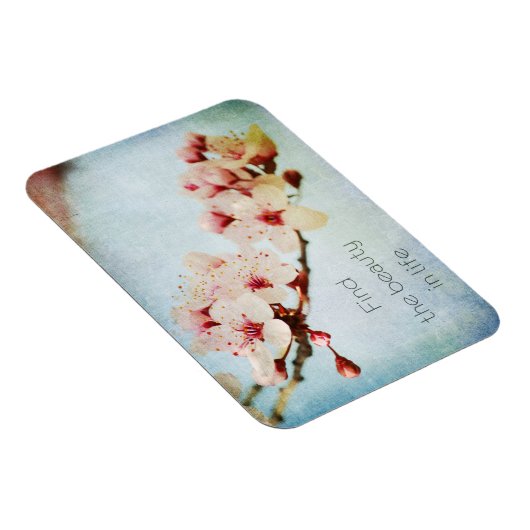 さくらんぼ感動的ブロッサムツリーサーチ美しい マグネット (右側)