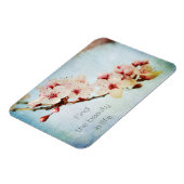 さくらんぼ感動的ブロッサムツリーサーチ美しい マグネット (左側)