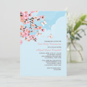 さくらんぼ招待状 招待状 (スタンド正面)