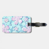 さくらんぼ日本のかわいい池 ラゲッジタグ (裏面横)