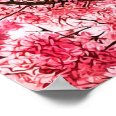 さくらんぼ日本のの花の木(2013) ポスター (角)