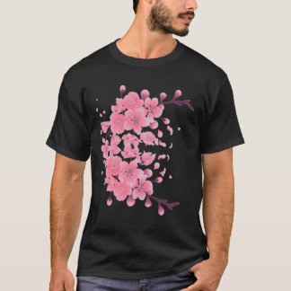 さくらんぼ日本のの花の桜傾向 Tシャツ