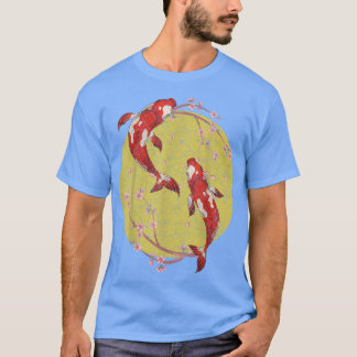 さくらんぼ日本のコイ魚池桜コイC Tシャツ