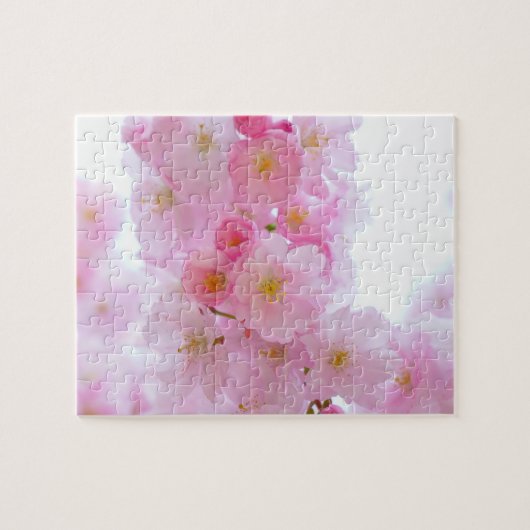 さくらんぼ日本のツリーブロッサム ジグソーパズル (横)