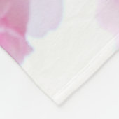 さくらんぼ日本のツリーブロッサム フリースブランケット (角)