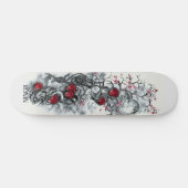 さくらんぼ日本のブロッサムムーンバラスカルSKATEBOARD スケートボード (横)