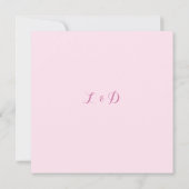 さくらんぼ日本の花ズカスタムウェディング招待状 招待状 (裏面)