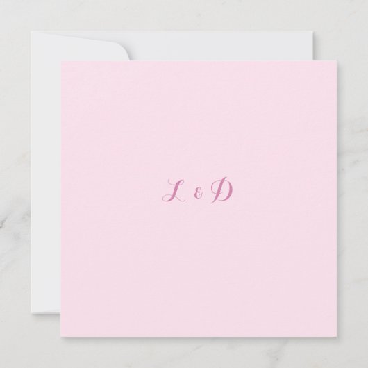 さくらんぼ日本の花ズカスタムウェディング招待状 招待状 (裏面)