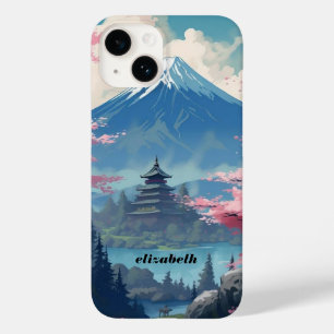 さくらんぼ日本の花咲き山I電話ケース Case-Mate iPhone 14ケース