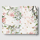 さくらんぼ日本の花花悔やみや弔慰 ゲストブック (裏面)