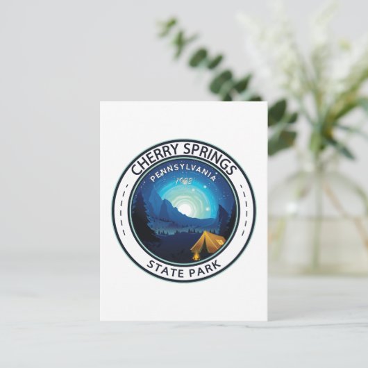 さくらんぼ春州パークペンシルバニアバッジ ポストカード (スタンド正面)