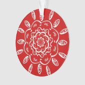 さくらんぼ曼荼羅 オーナメント (正面)