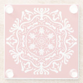 さくらんぼ曼荼羅 ガラスコースター (裏面)