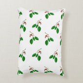 さくらんぼ月桂樹 アクセントクッション (裏面(縦))