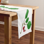 さくらんぼ月桂樹 ショートテーブルランナー (インサイチュ)