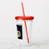 さくらんぼ束 アクリルタンブラー (左)