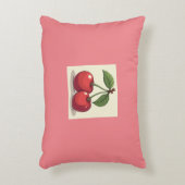 さくらんぼ枕 アクセントクッション (正面(垂直))