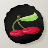 さくらんぼ枕 ラウンドクッション (裏面)