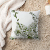 さくらんぼ枝 クッション (ブランケット)