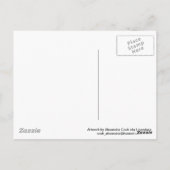 さくらんぼ枝 ポストカード (裏面)