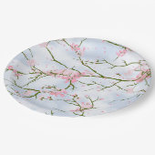 さくらんぼ桜フローラガーデン結婚パーティー ペーパープレート (アングル)
