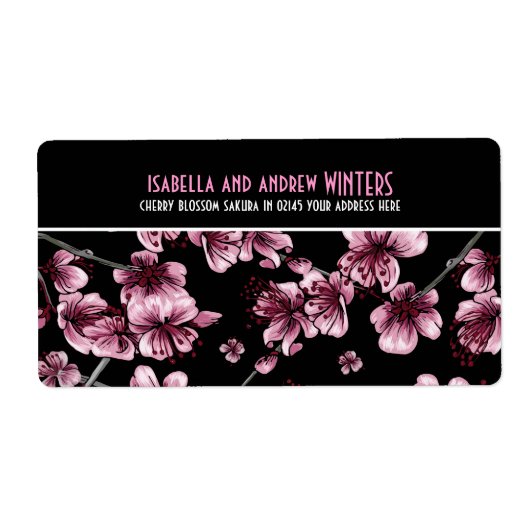 さくらんぼ桜 ラベル (正面)