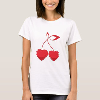 さくらんぼ構成タンクトップ Tシャツ