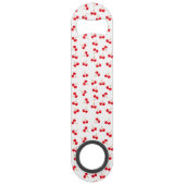 さくらんぼ模様の鮮やかな色 スピード栓抜き (正面)