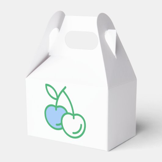 さくらんぼ歓迎箱 フェイバーボックス (正面サイド)