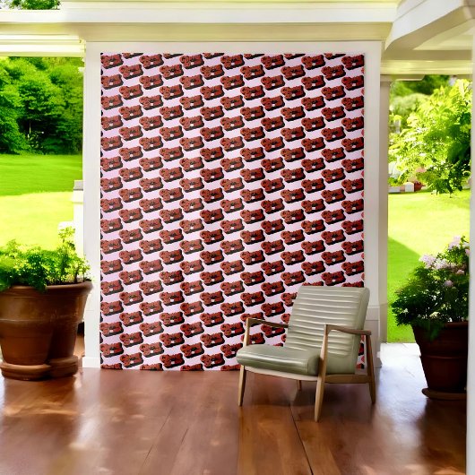 さくらんぼ爆弾タペストリー タペストリー