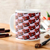 さくらんぼ爆弾大手コーヒーマグ ジャンボコーヒーマグカップ