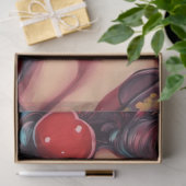 さくらんぼ爆弾爆破ピンナップレトロデクページ 薄葉紙 (ギフト)