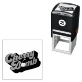 さくらんぼ爆弾自己スタンプ セルフインキングスタンプ (インサイチュ)