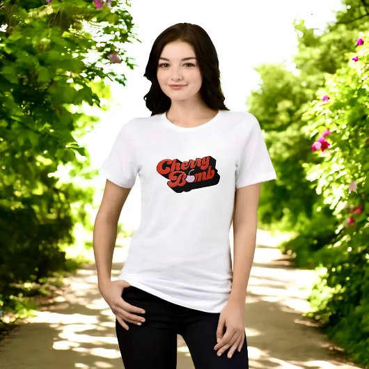 さくらんぼ爆弾 トライブレンドTシャツ