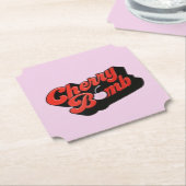 さくらんぼ爆弾 ペーパーコースター (アングル)