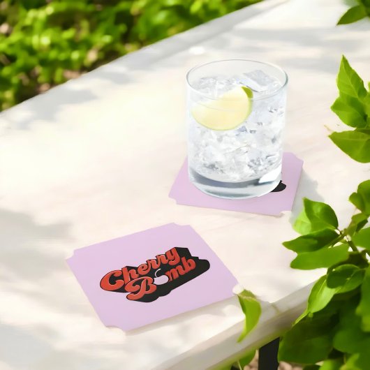 さくらんぼ爆弾 ペーパーコースター