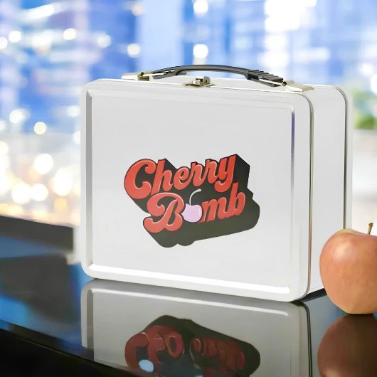 さくらんぼ爆弾 メタルランチボックス