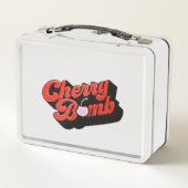 さくらんぼ爆弾 メタルランチボックス (裏面)