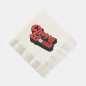 さくらんぼ爆弾 縁ありランチョンナプキン (角)