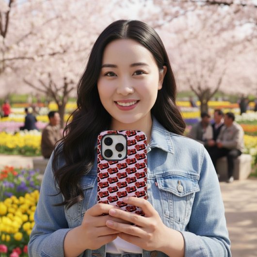 さくらんぼ爆弾iPhoneケース iPhoneケース