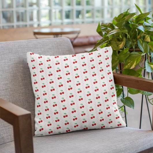さくらんぼ甘 クッション