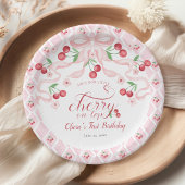 さくらんぼ生誕祭パーティー ペーパープレート