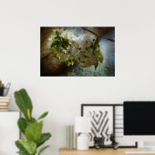 さくらんぼ疑問に思 ポスター (ホームオフィス)