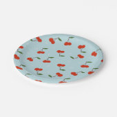 さくらんぼ紙プレート ペーパープレート (アングル)